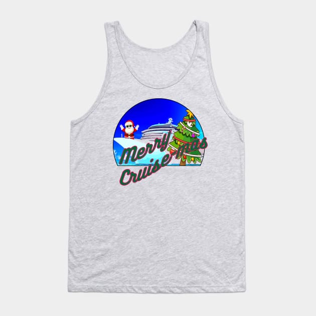 Merry Cruise-mas Tank Top by URLifeByDesign